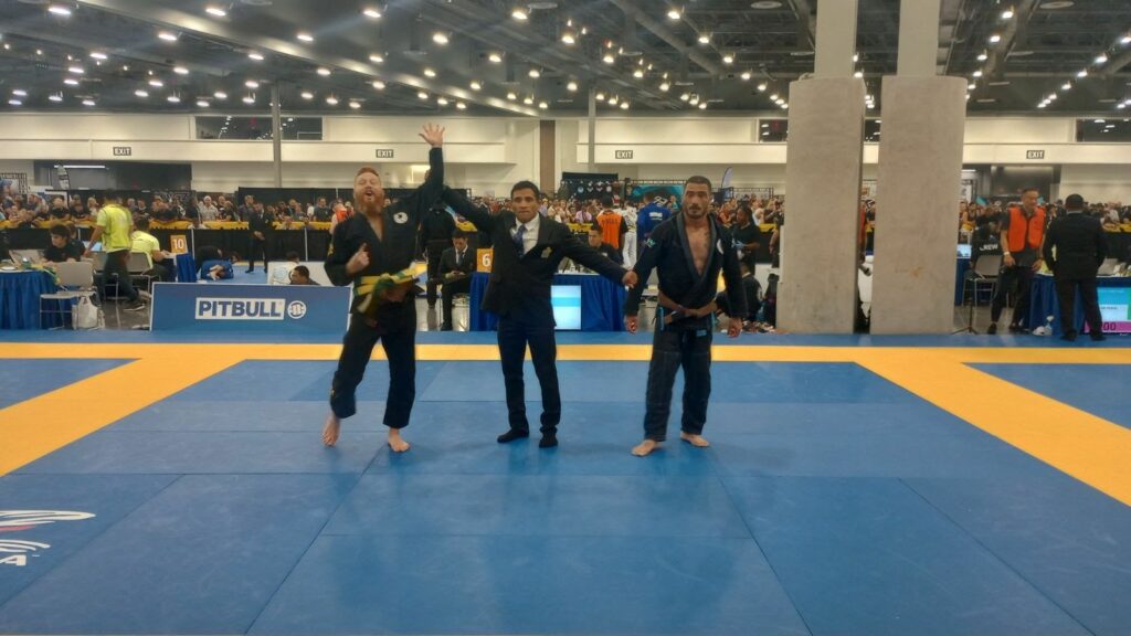 Colby wins Masters Worlds Brown Belt