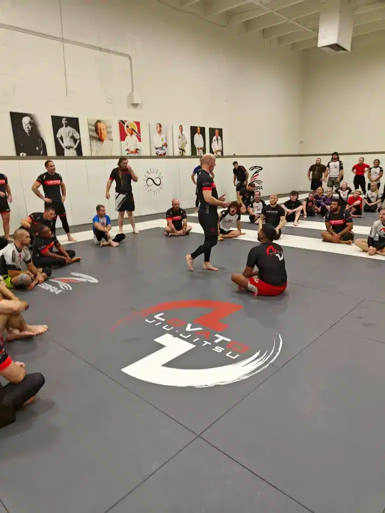 Prof Jubera teaching at Lovato Jr association camp